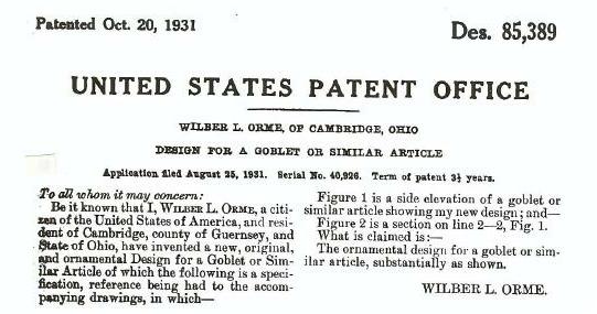 Patent page 1