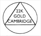 Cambridge 22K Gold label