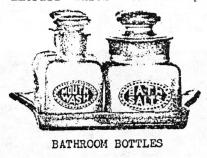 Bathroom bottles