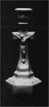 Crucifix candlestick