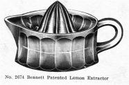 Bennett's Patented Juice Extractor