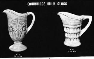Milk Glass jugs